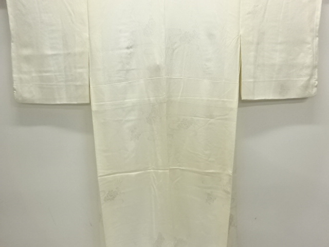 ヱ霞に牡丹模様織り出し長襦袢